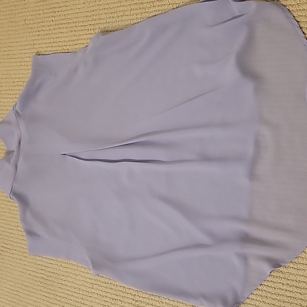 Lavender Sleeveless Blouse - Picture 3 of 3